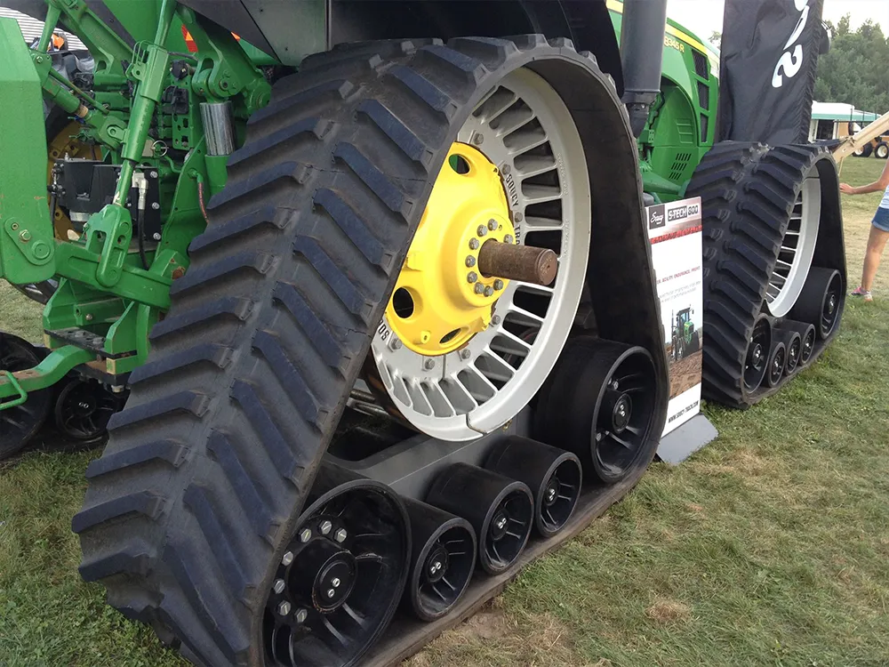 rubber track repair central illinois