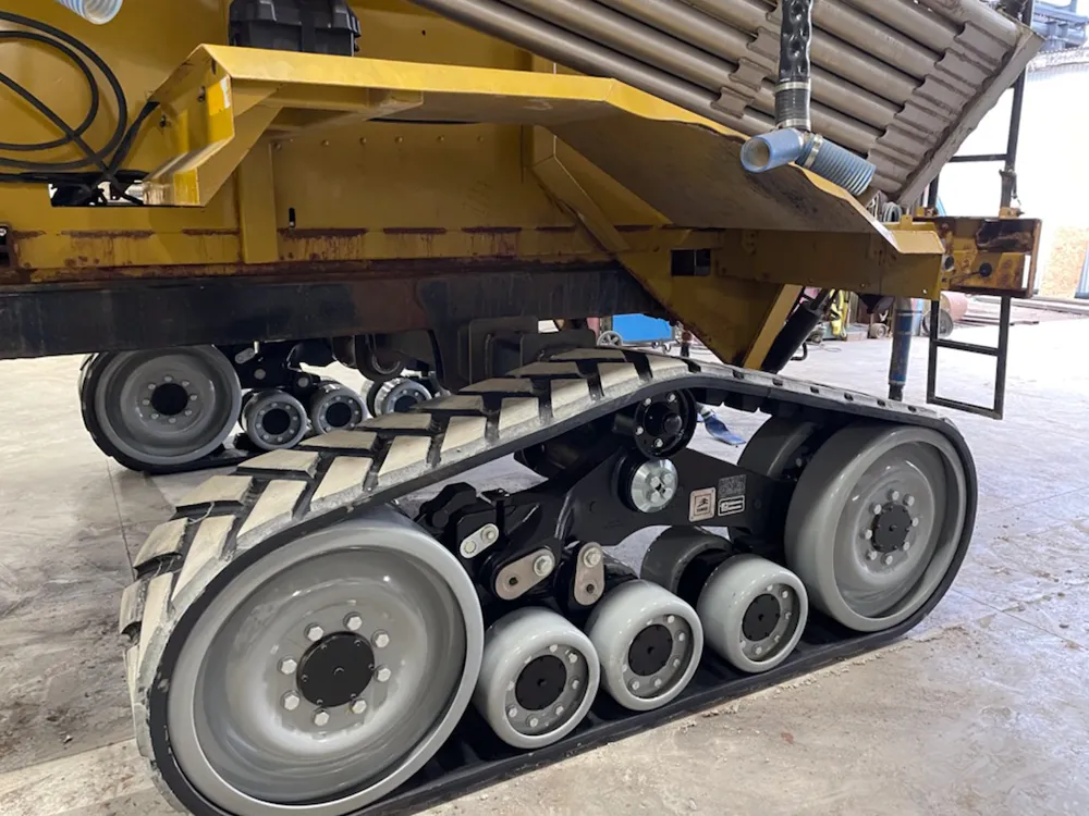 rubber track replacement in central illinois