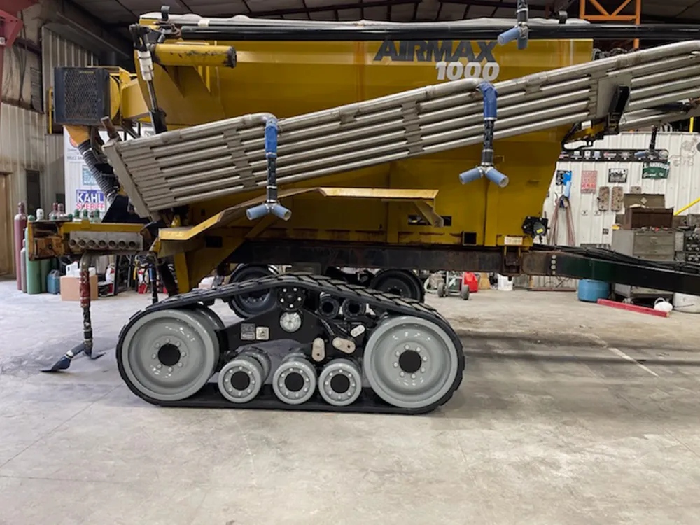 rubber track replacement in central illinois