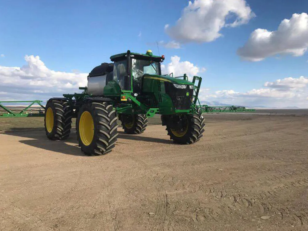 spray tractor tire services in the Central IL